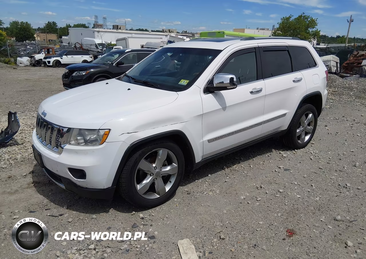 2013 Jeep Grand Cherokee Overland VIN:1C4RJFCG0DC522342 - 2