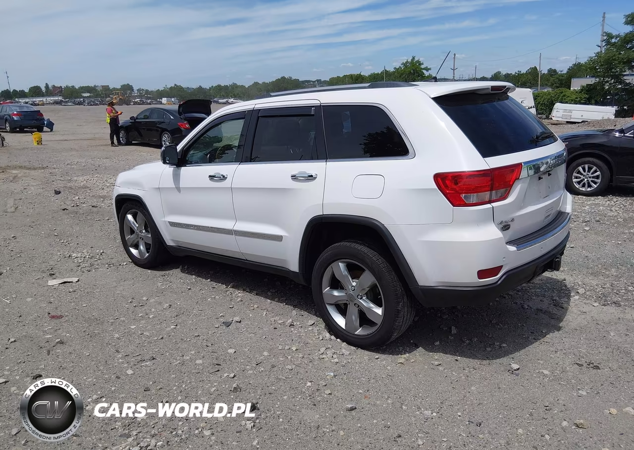 2013 Jeep Grand Cherokee Overland VIN:1C4RJFCG0DC522342 - 3