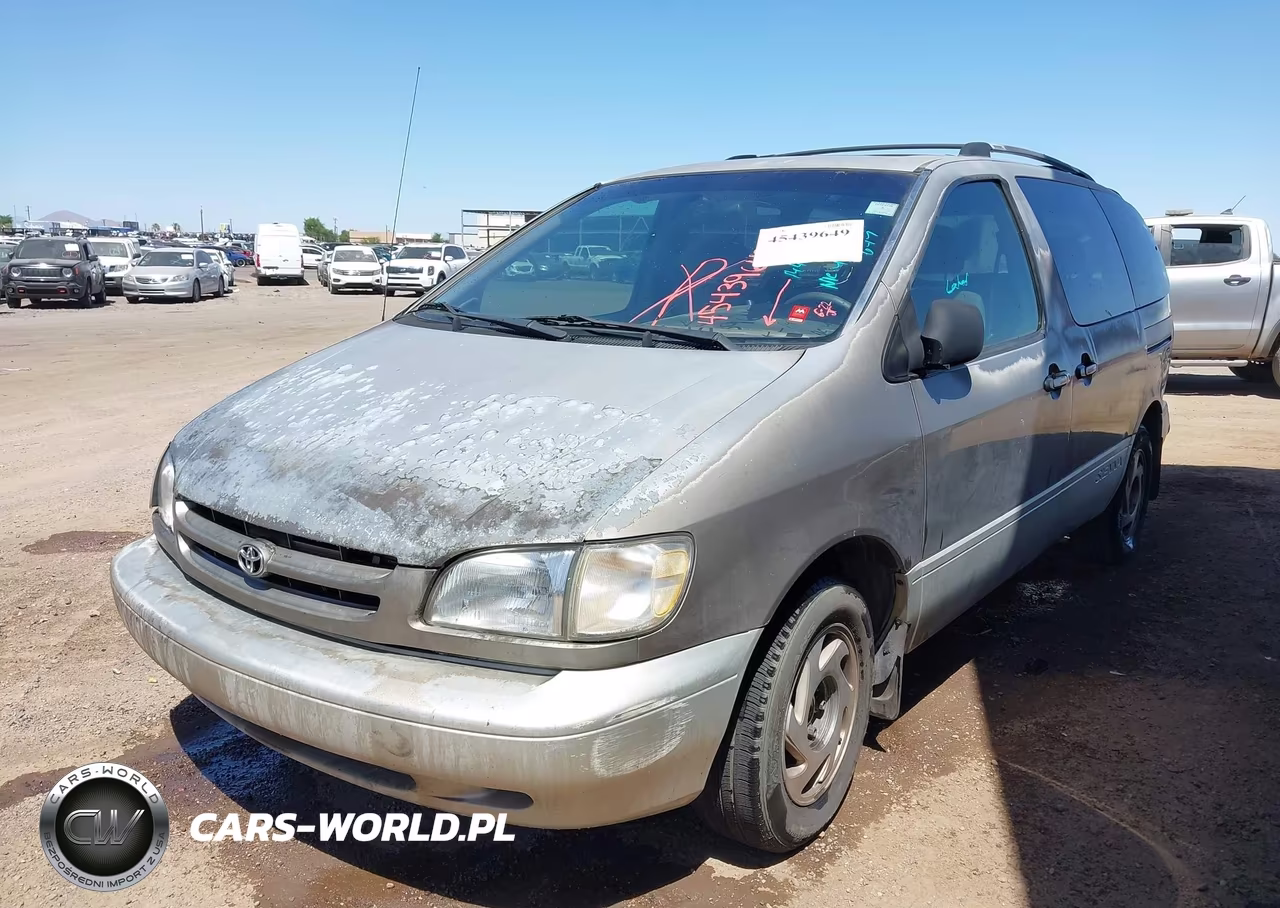 1999 Toyota Sienna Xle VIN:4T3ZF13C2XU144754 - 2