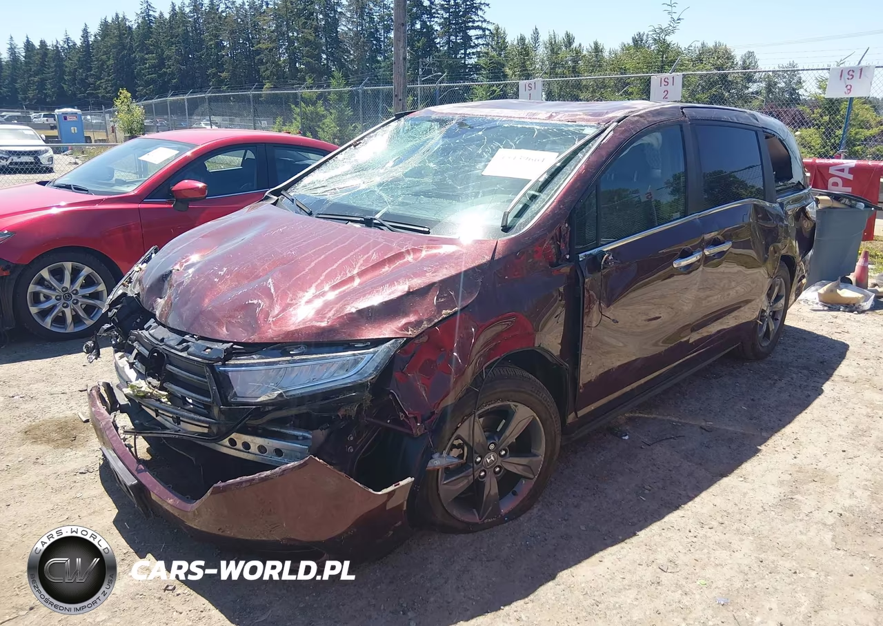 2021 Honda Odyssey Ex VIN:5FNRL6H58MB016309 - 2