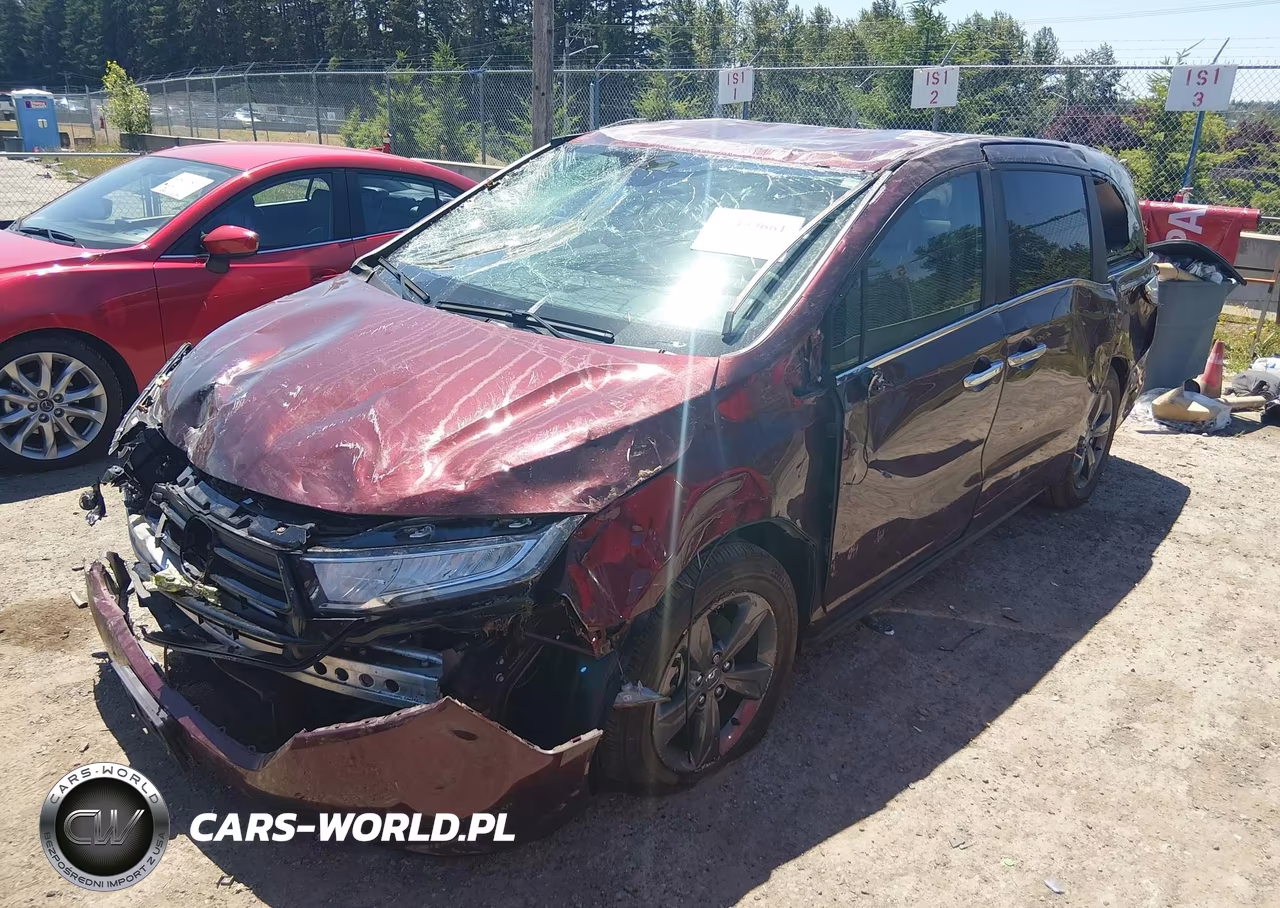 2021 Honda Odyssey Ex VIN:5FNRL6H58MB016309 - 6