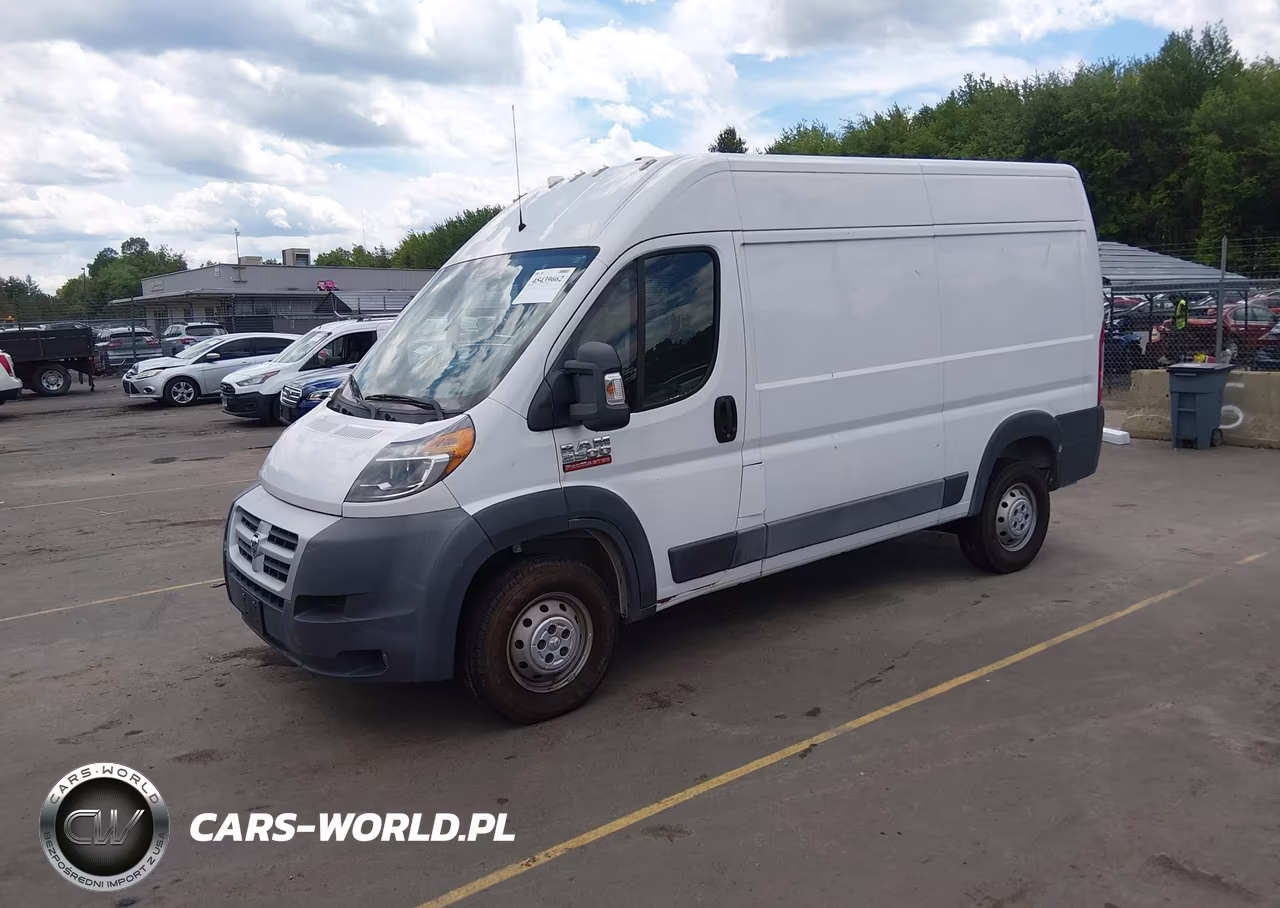 2015 Ram Promaster 2500 High Roof VIN:3C6TRVCD5FE509734 - 2