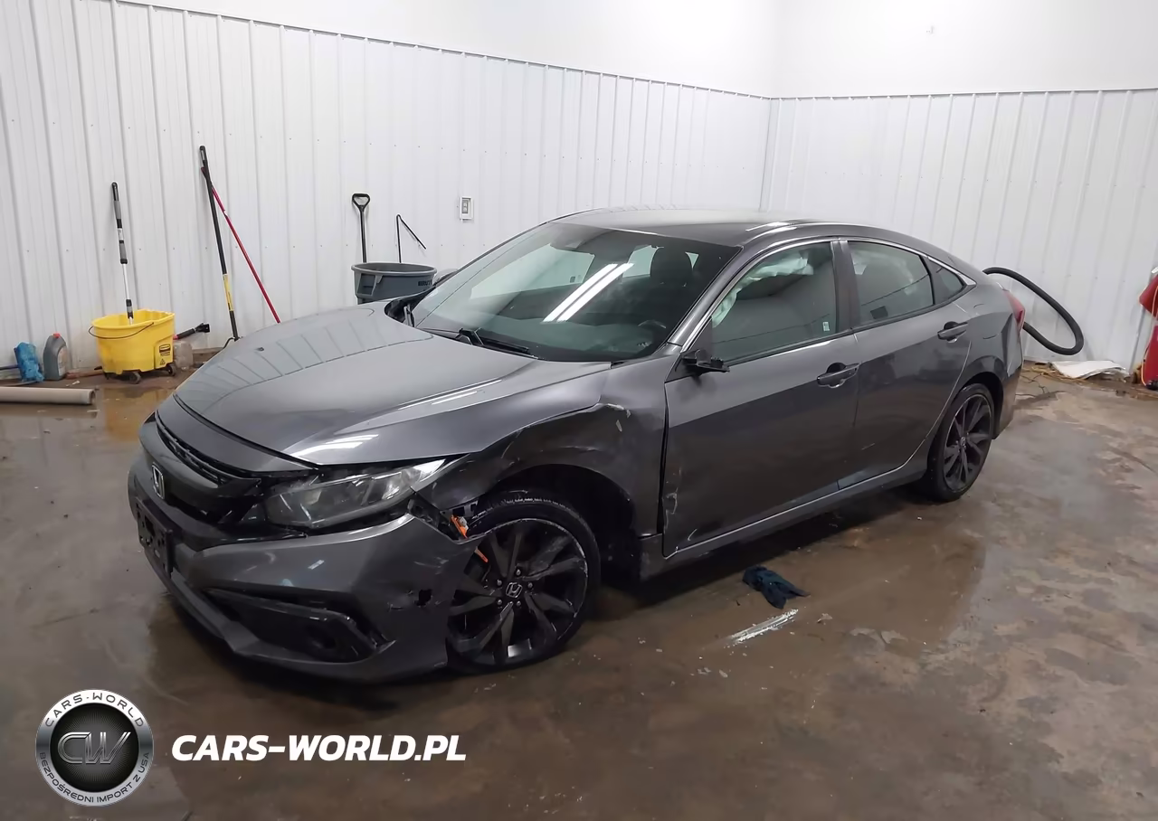 2021 Honda Civic Sport VIN:19XFC2F85ME201741 - 2