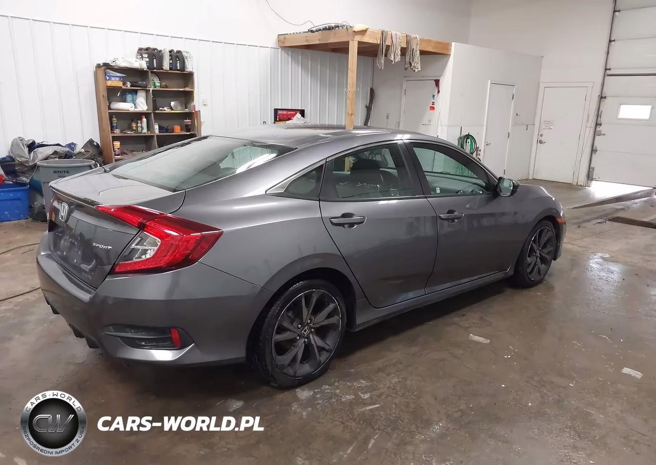 2021 Honda Civic Sport VIN:19XFC2F85ME201741 - 4