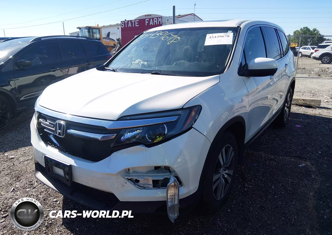 2016 Honda Pilot Ex-L VIN:5FNYF6H58GB046434 - 2