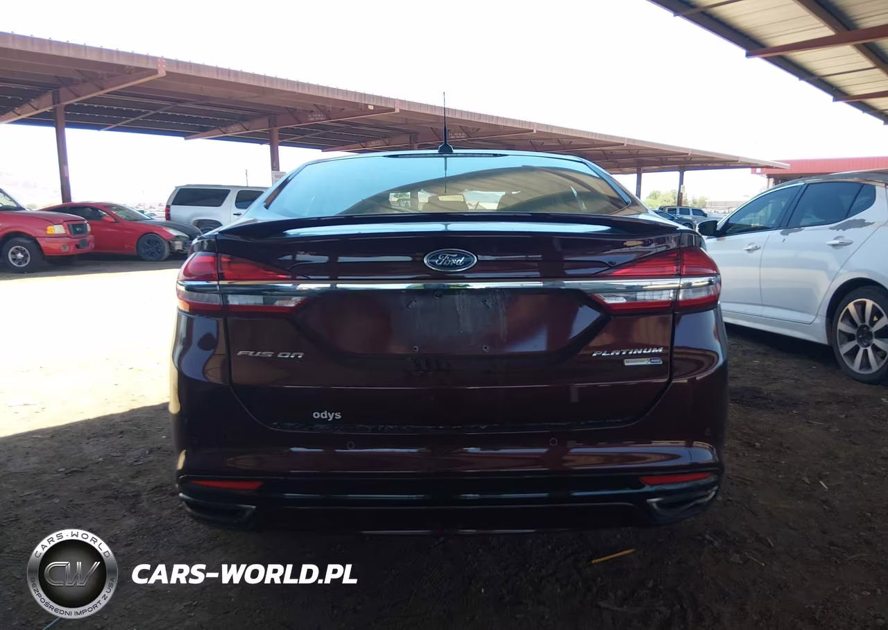 2017 Ford Fusion Platinum-Titanium VIN:3FA6P0D98HR267130 - 16