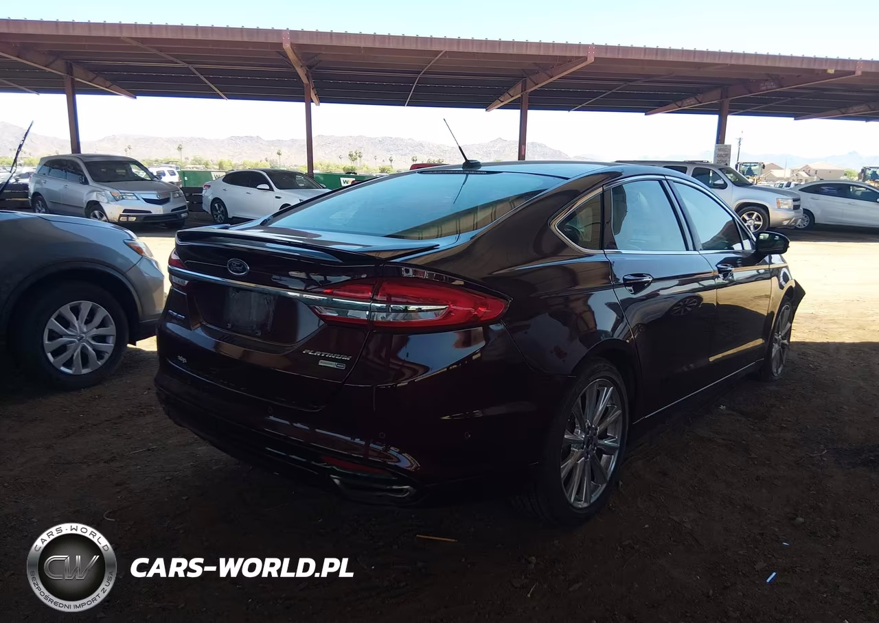 2017 Ford Fusion Platinum-Titanium VIN:3FA6P0D98HR267130 - 4