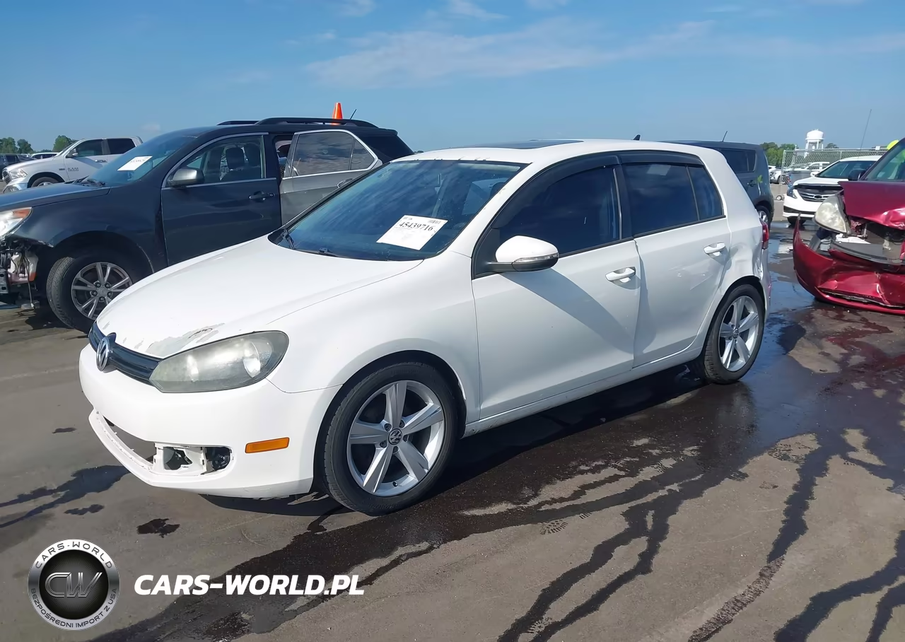 2012 Volkswagen Golf Tdi 4-Door VIN:WVWNM7AJ2CW035862 - 2