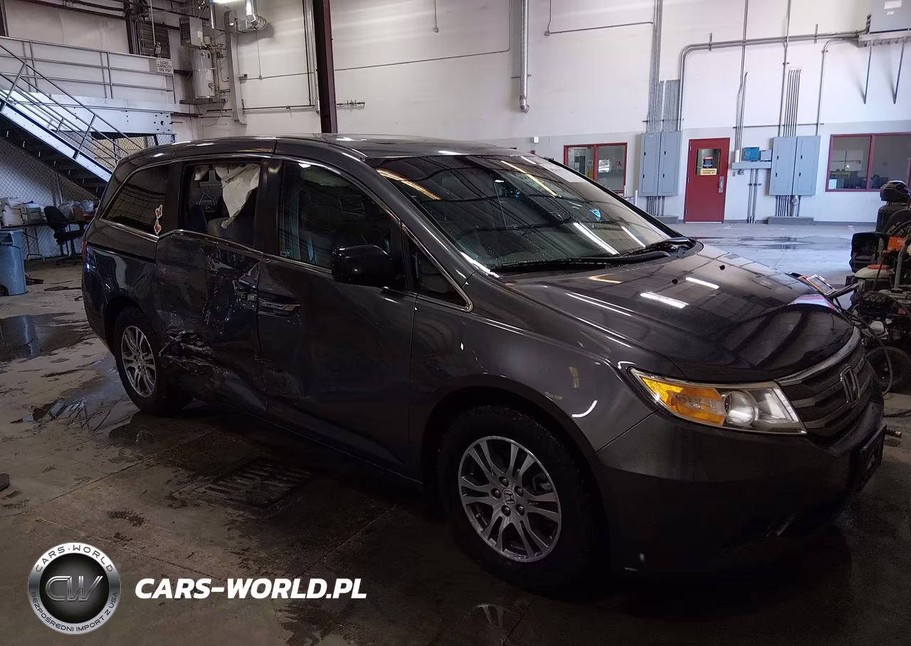 2011 Honda Odyssey Ex-L VIN:5FNRL5H60BB086192 - 1