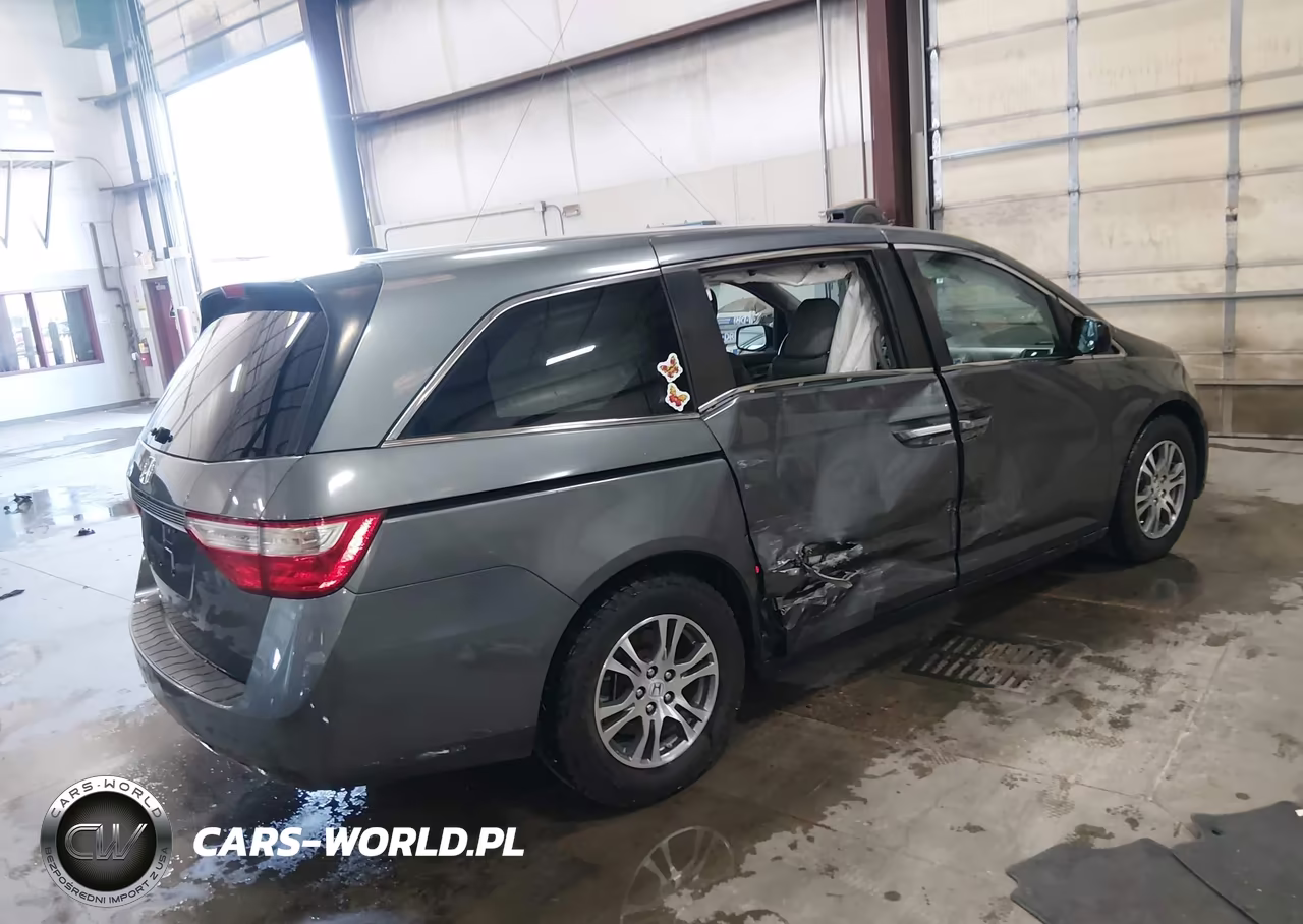 2011 Honda Odyssey Ex-L VIN:5FNRL5H60BB086192 - 4