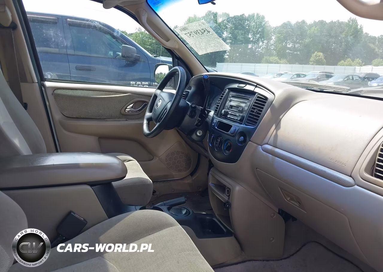 2001 Mazda Tribute Es V6-Lx V6 VIN:4F2CU09111KM24855 - 5