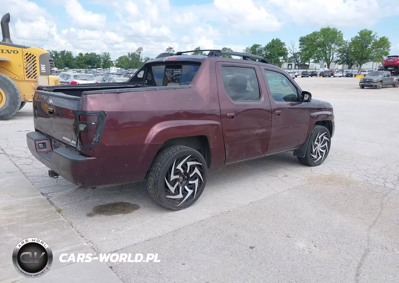 2008 Honda Ridgeline Rtl VIN:2HJYK16538H535753 - 4