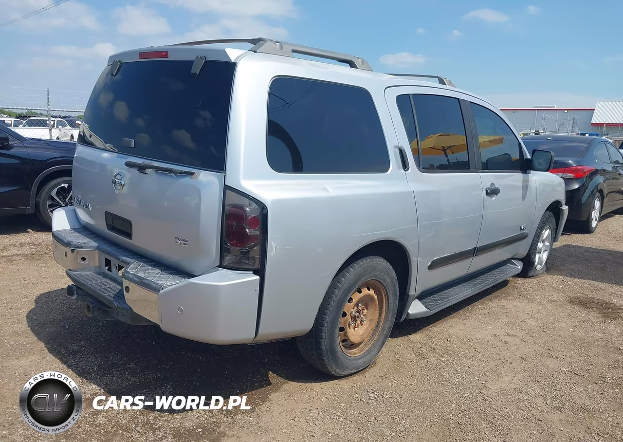 2005 Nissan Armada Se VIN:5N1AA08A35N712233 - 4