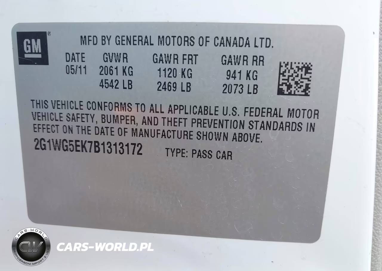 2011 Chevrolet Impala Lt VIN:2G1WG5EK7B1313172 - 9