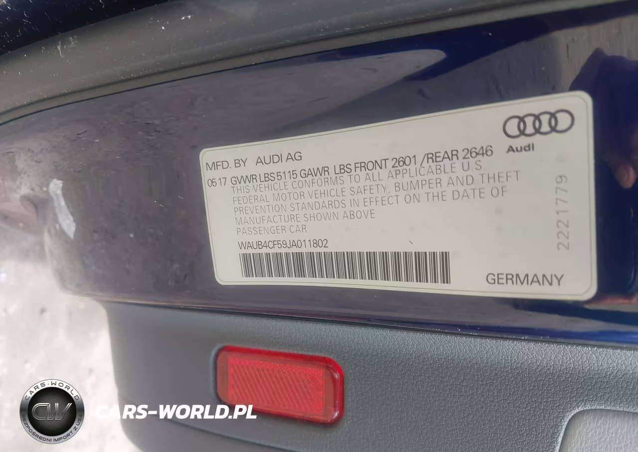 2018 Audi S5 3.0T Premium Plus VIN:WAUB4CF59JA011802 - 9