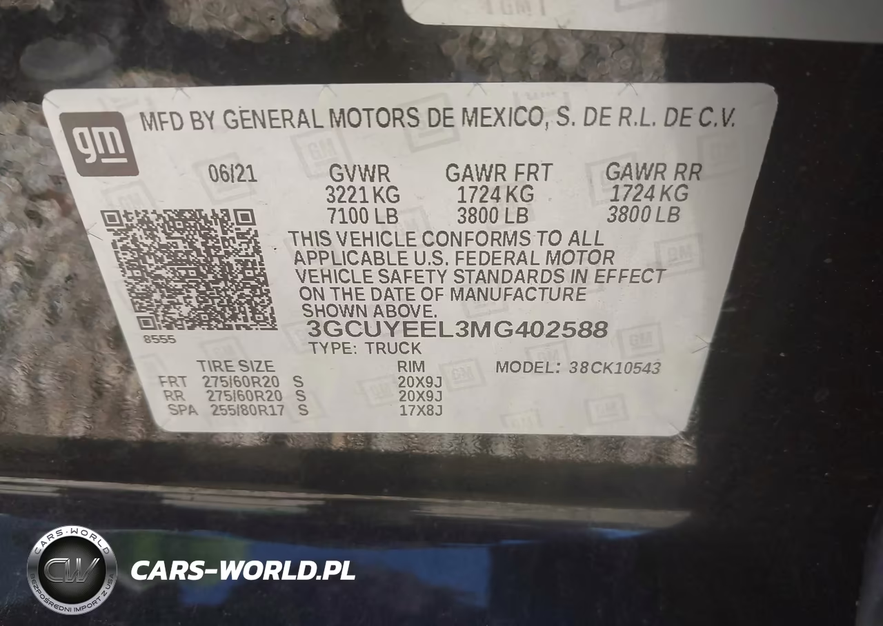 2021 Chevrolet Silverado 1500 4Wd Short Bed Rst VIN:3GCUYEEL3MG402588 - 9
