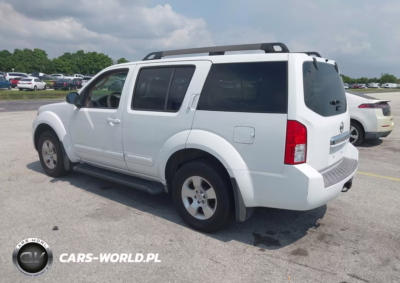 2008 Nissan Pathfinder S VIN:5N1AR18U88C616655 - 3