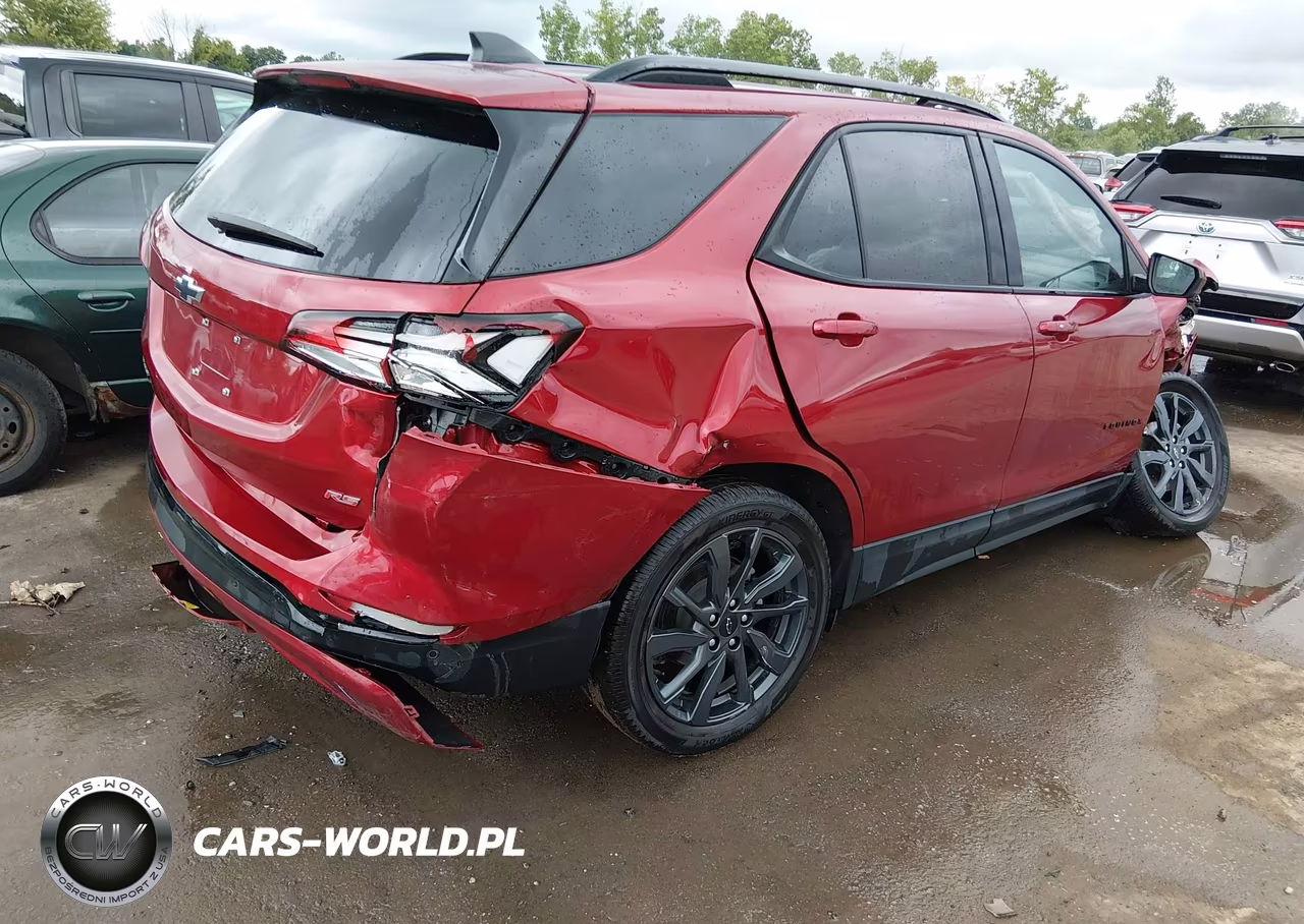 2024 Chevrolet Equinox Fwd Rs VIN:3GNAXMEGXRS105879 - 4