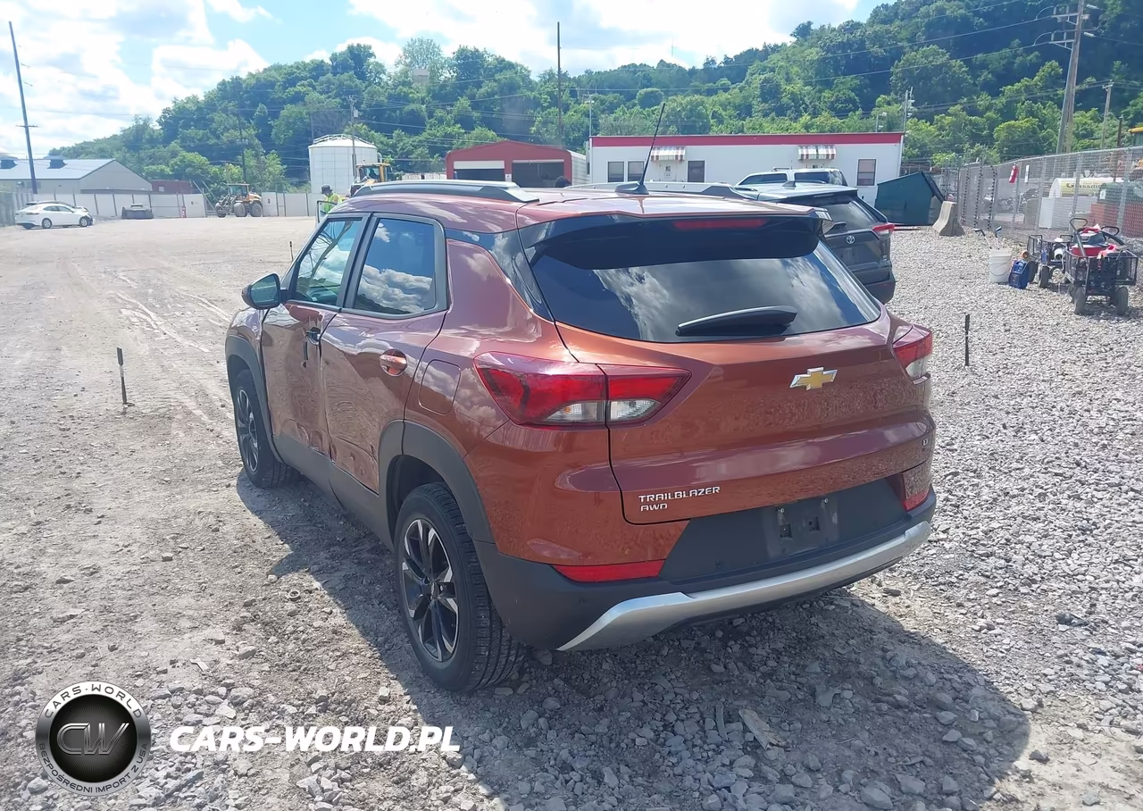 2021 Chevrolet Trailblazer Awd Lt VIN:KL79MRSL7MB141176 - 3