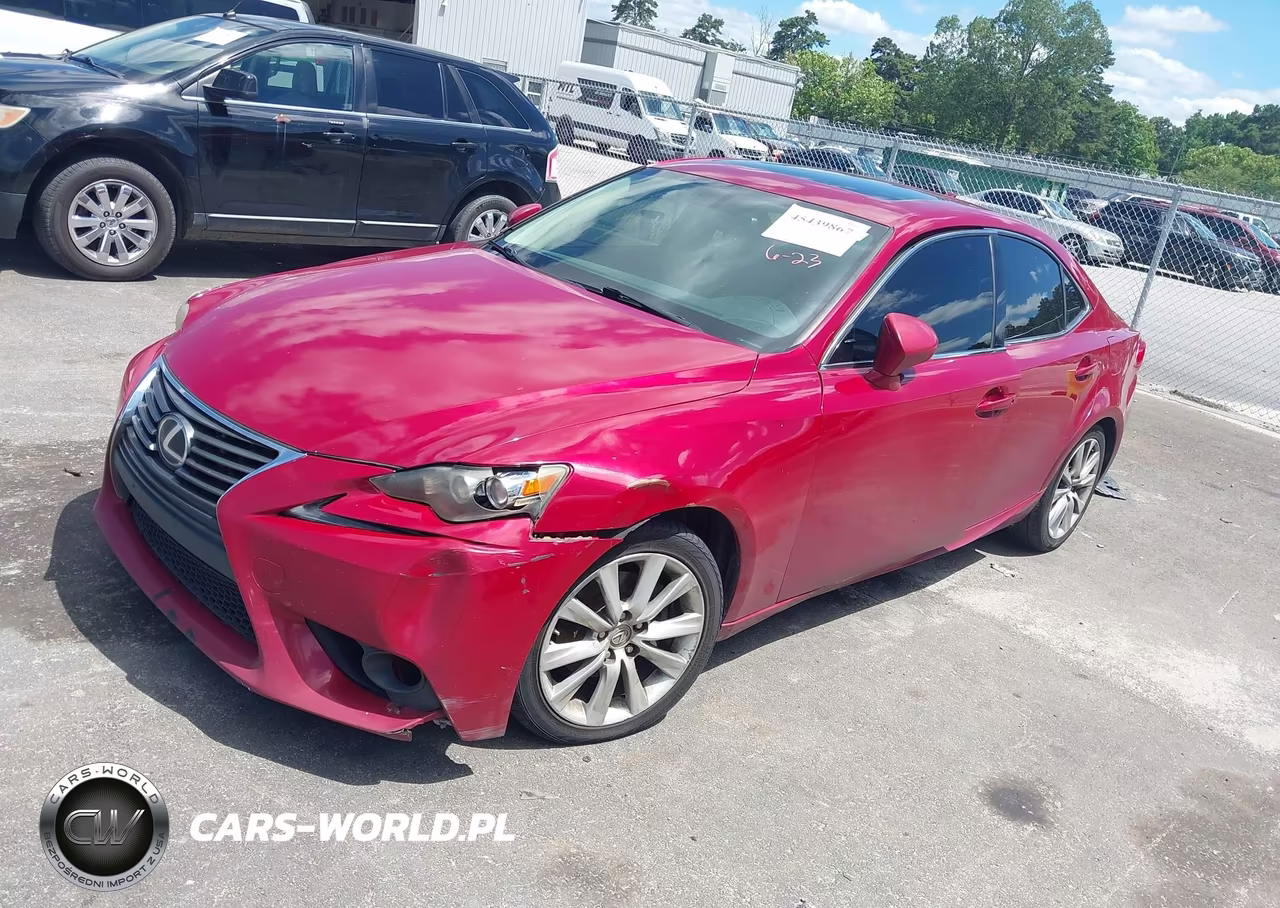 2014 Lexus Is 250 VIN:JTHCF1D28E5002729 - 2