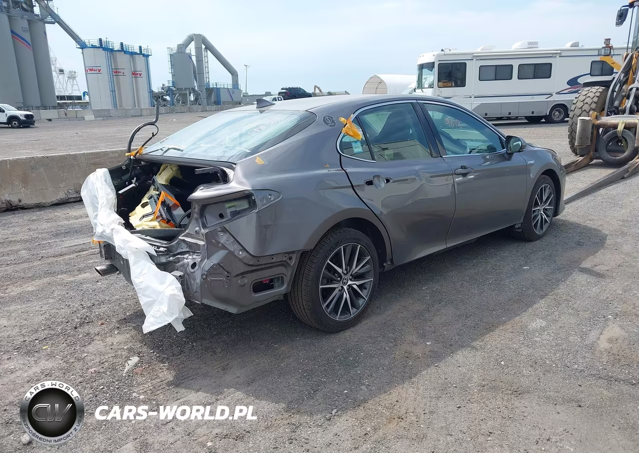 2021 Toyota Camry Xle Hybrid VIN:4T1F31AK0MU026406 - 4