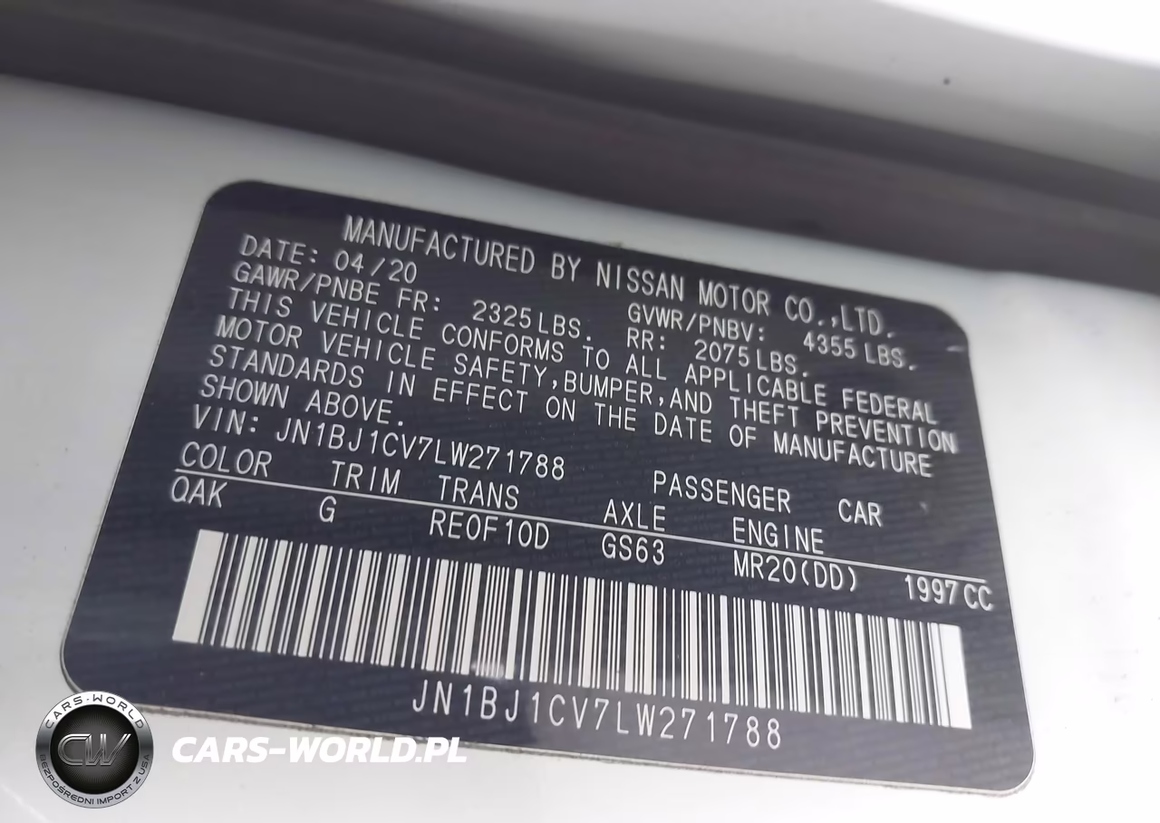 2020 Nissan Rogue Sport S Fwd Xtronic Cvt VIN:JN1BJ1CV7LW271788 - 9
