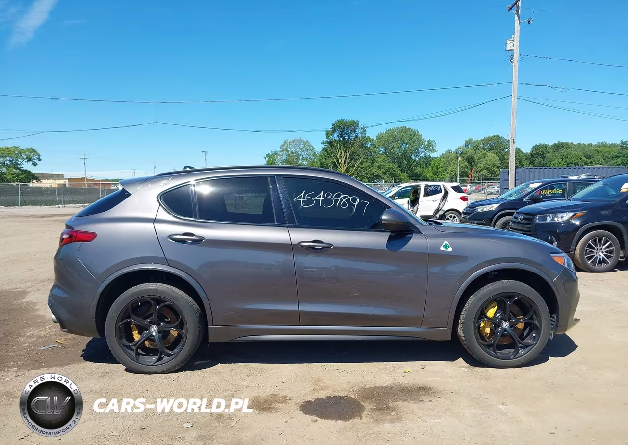 2018 Alfa Romeo Stelvio Quadrifoglio Awd VIN:ZASFAKEV5J7C15476 - 13
