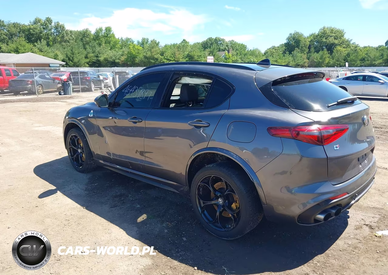 2018 Alfa Romeo Stelvio Quadrifoglio Awd VIN:ZASFAKEV5J7C15476 - 3
