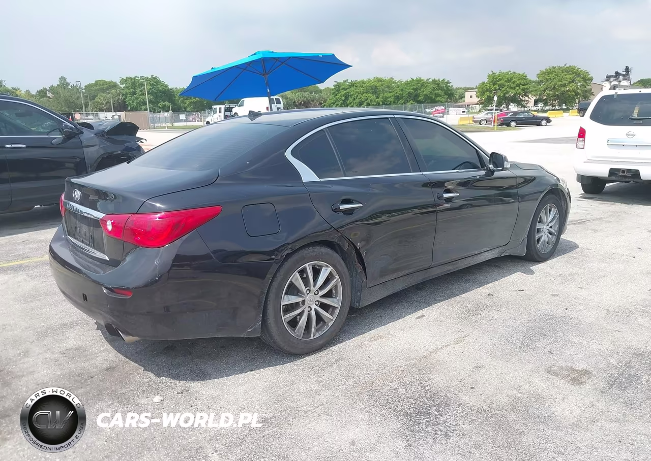 2015 Infiniti Q50 Premium VIN:JN1BV7AR0FM407451 - 4