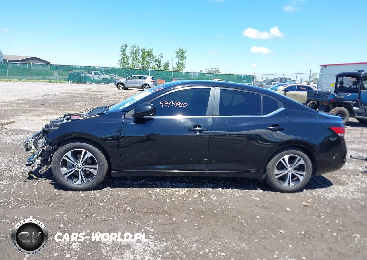 2021 Nissan Sentra Sv Xtronic Cvt VIN:3N1AB8CV3MY306807 - 14