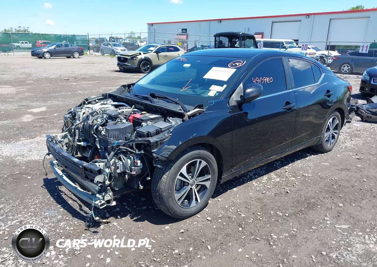 2021 Nissan Sentra Sv Xtronic Cvt VIN:3N1AB8CV3MY306807 - 2