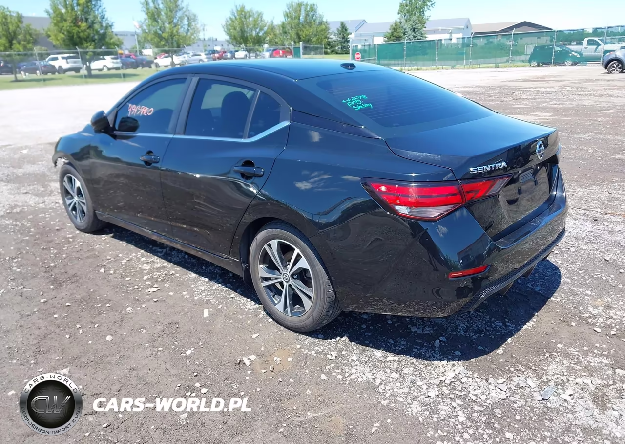 2021 Nissan Sentra Sv Xtronic Cvt VIN:3N1AB8CV3MY306807 - 3
