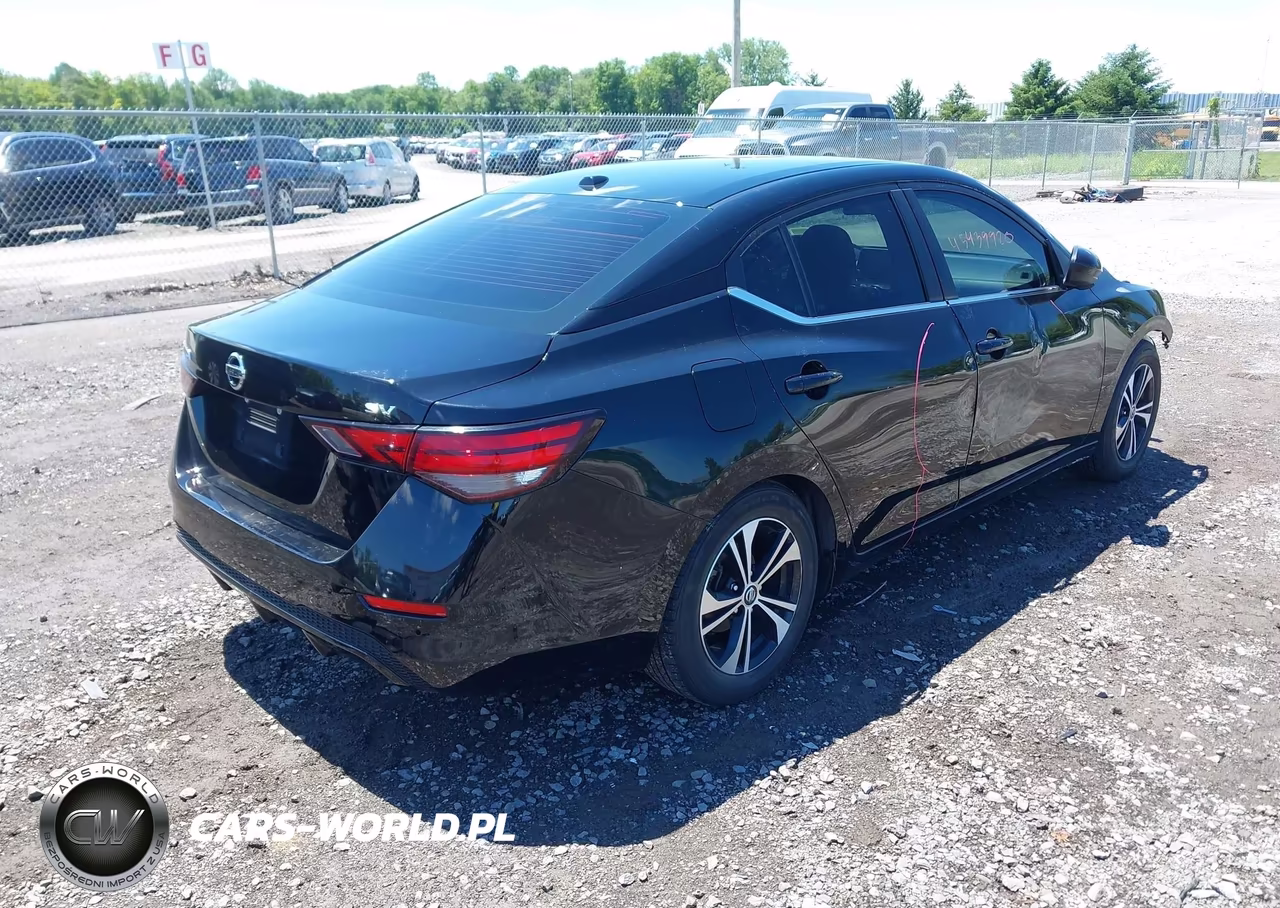 2021 Nissan Sentra Sv Xtronic Cvt VIN:3N1AB8CV3MY306807 - 4