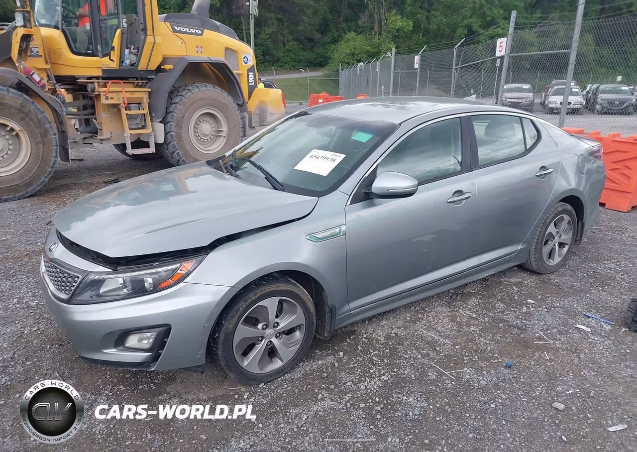 2016 Kia Optima Hybrid VIN:KNAGM4AD8G5092996 - 2