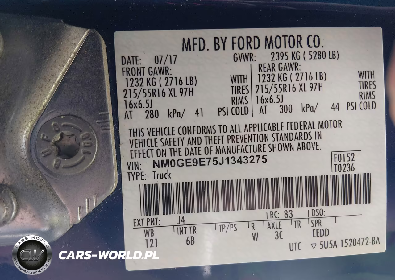 2018 Ford Transit Connect Xl VIN:NM0GE9E75J1343275 - 9