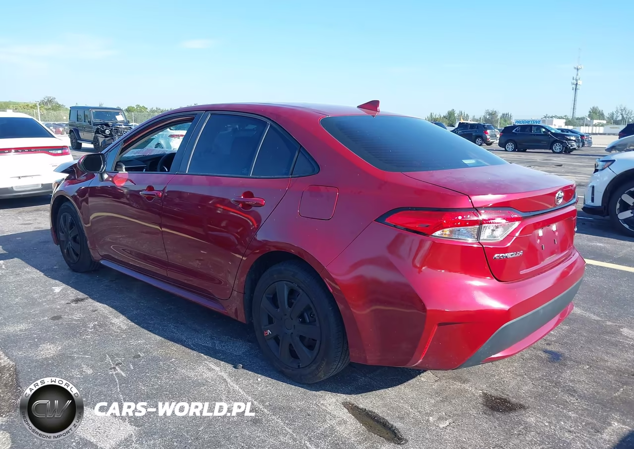 2022 Toyota Corolla Le VIN:5YFEPMAE7NP327463 - 3
