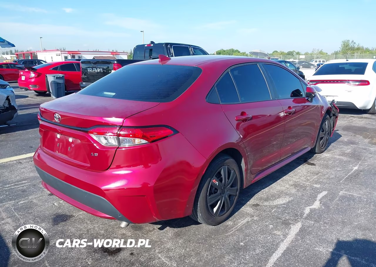 2022 Toyota Corolla Le VIN:5YFEPMAE7NP327463 - 4