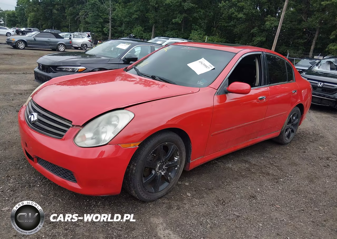 2005 Infiniti G35X VIN:JNKCV51F15M300577 - 2