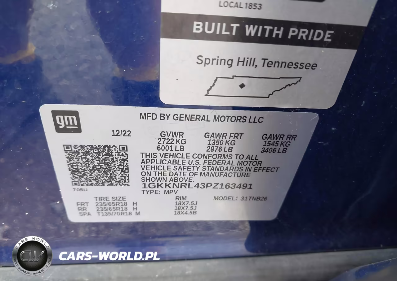 2023 GMC Acadia Awd Sle VIN:1GKKNRL43PZ163491 - 9