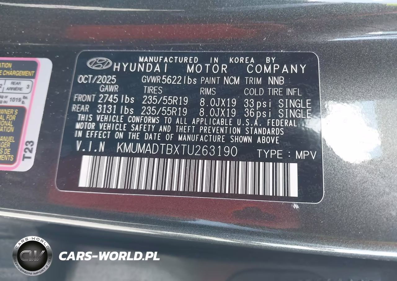 2026 Genesis Gv70 2.5T VIN:KMUMADTBXTU263190 - 9