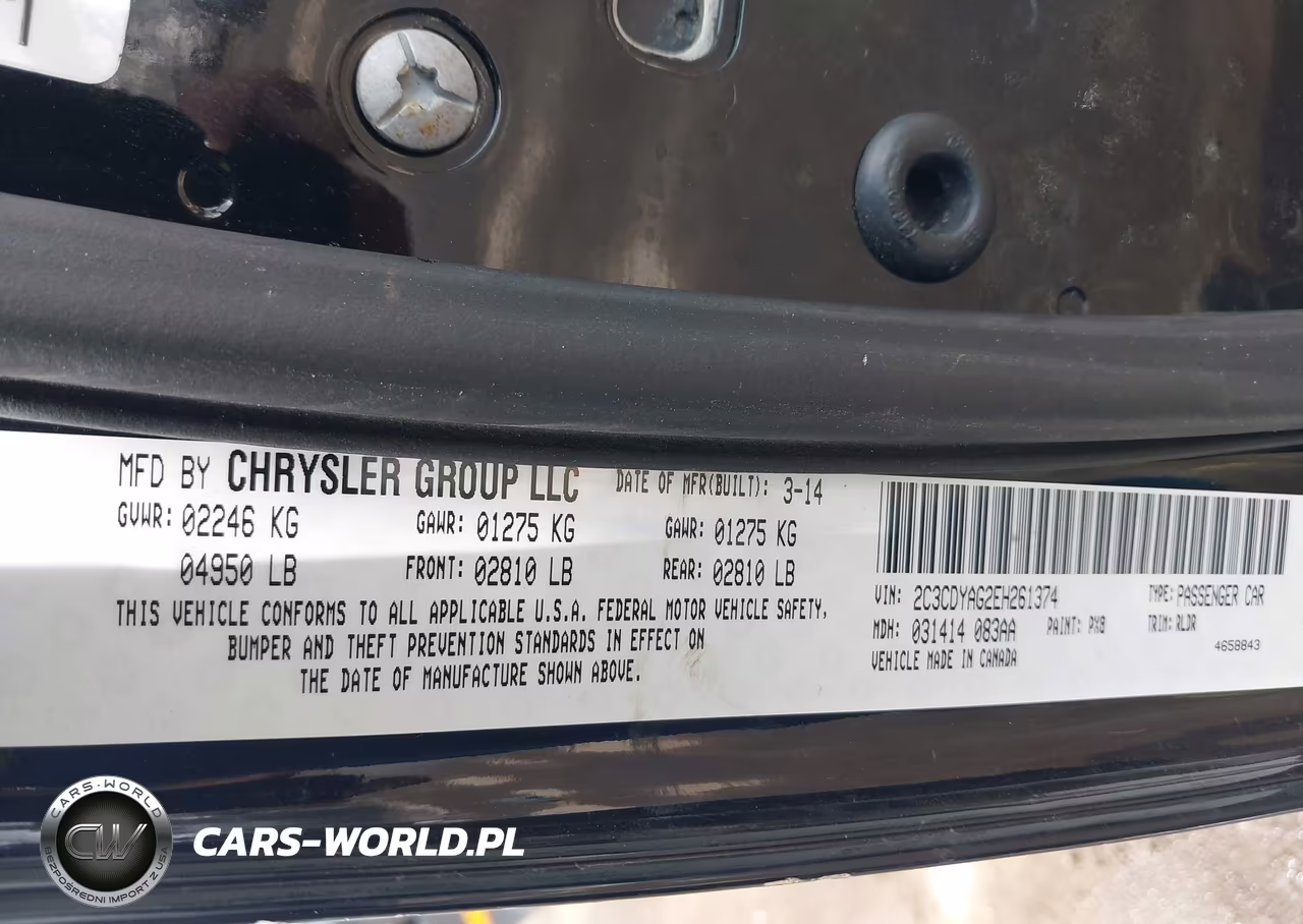2014 Dodge Challenger Rallye Redline VIN:2C3CDYAG2EH261374 - 9