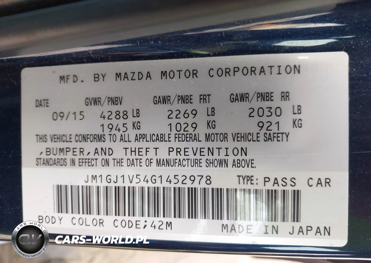 2016 Mazda Mazda6 I Touring VIN:JM1GJ1V54G1452978 - 9