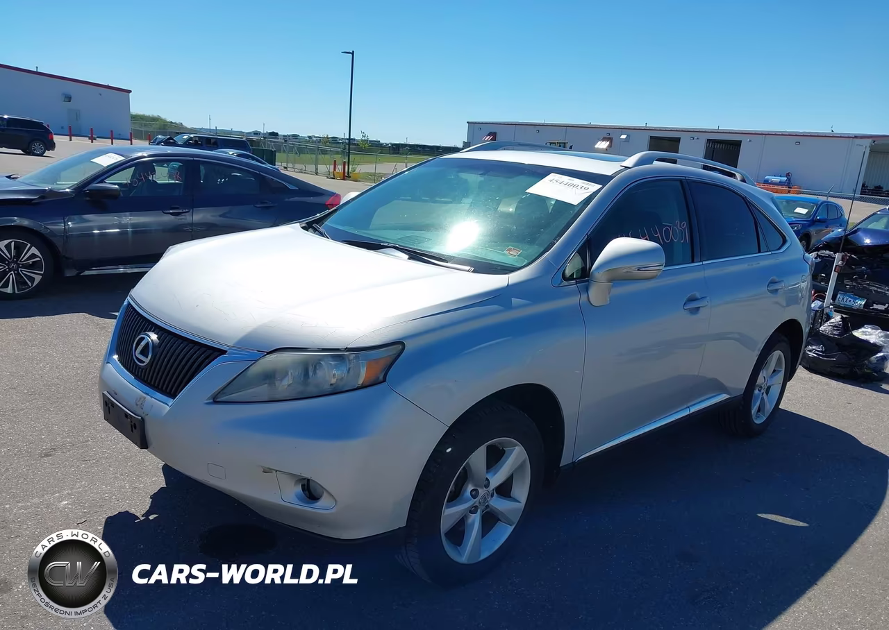 2010 Lexus Rx 350 VIN:2T2BK1BA0AC076979 - 2