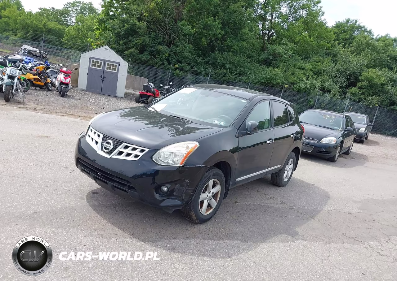 2013 Nissan Rogue S VIN:JN8AS5MV1DW654174 - 2