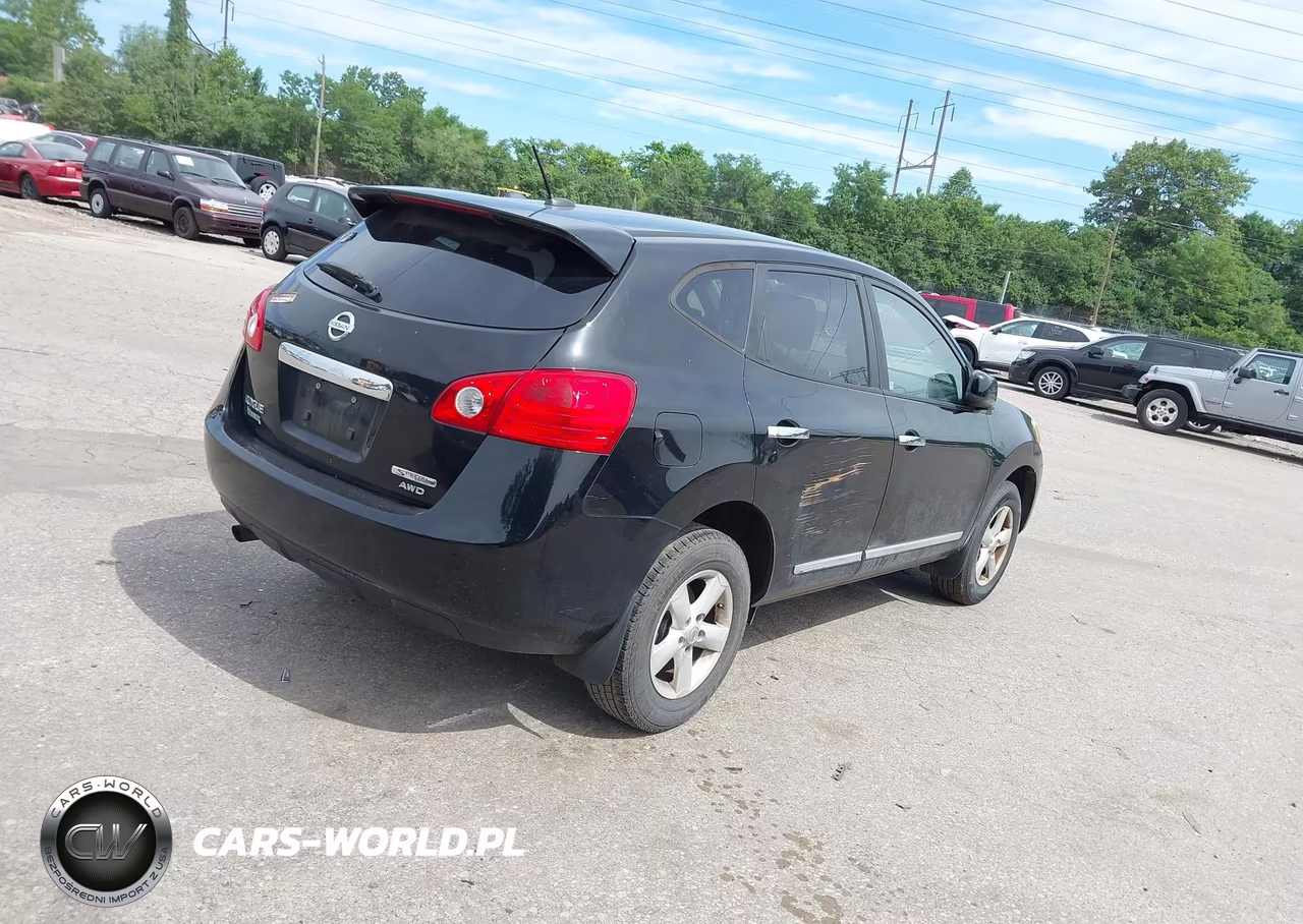 2013 Nissan Rogue S VIN:JN8AS5MV1DW654174 - 4