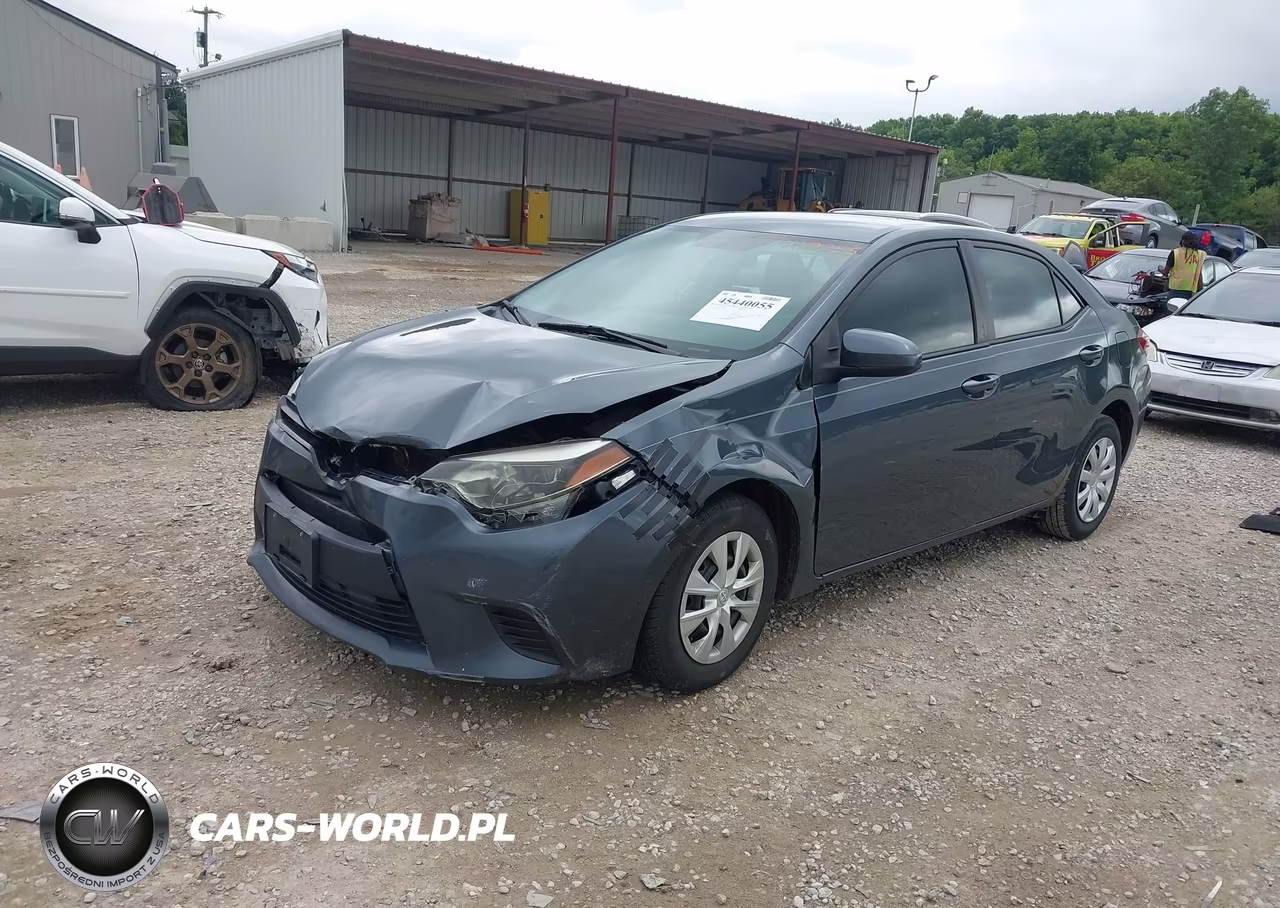 2015 Toyota Corolla L VIN:2T1BURHE8FC258492 - 2