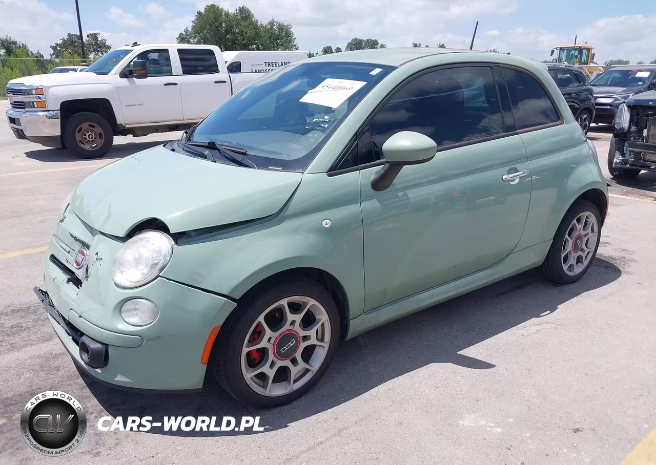 2015 Fiat 500 Sport VIN:3C3CFFBR6FT619745 - 2