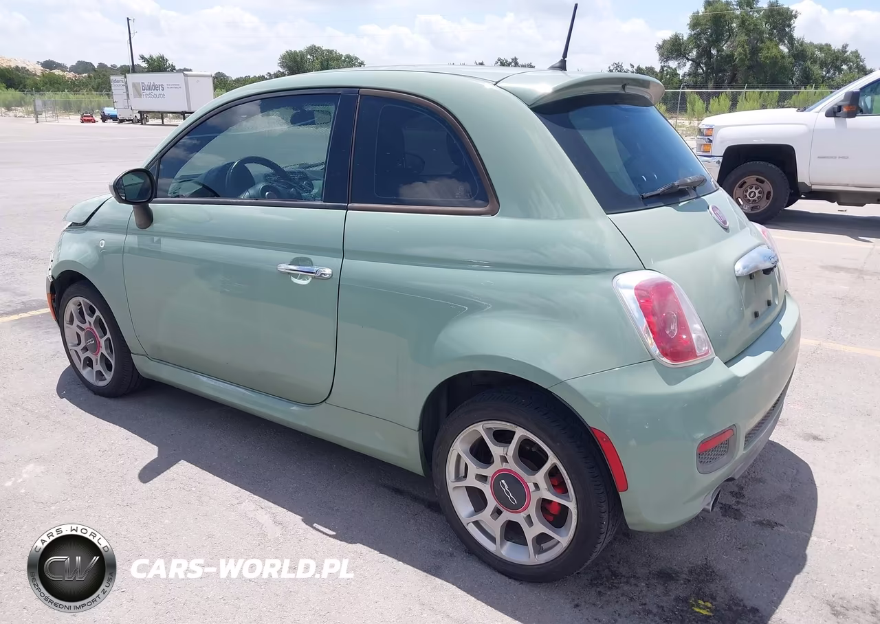 2015 Fiat 500 Sport VIN:3C3CFFBR6FT619745 - 3