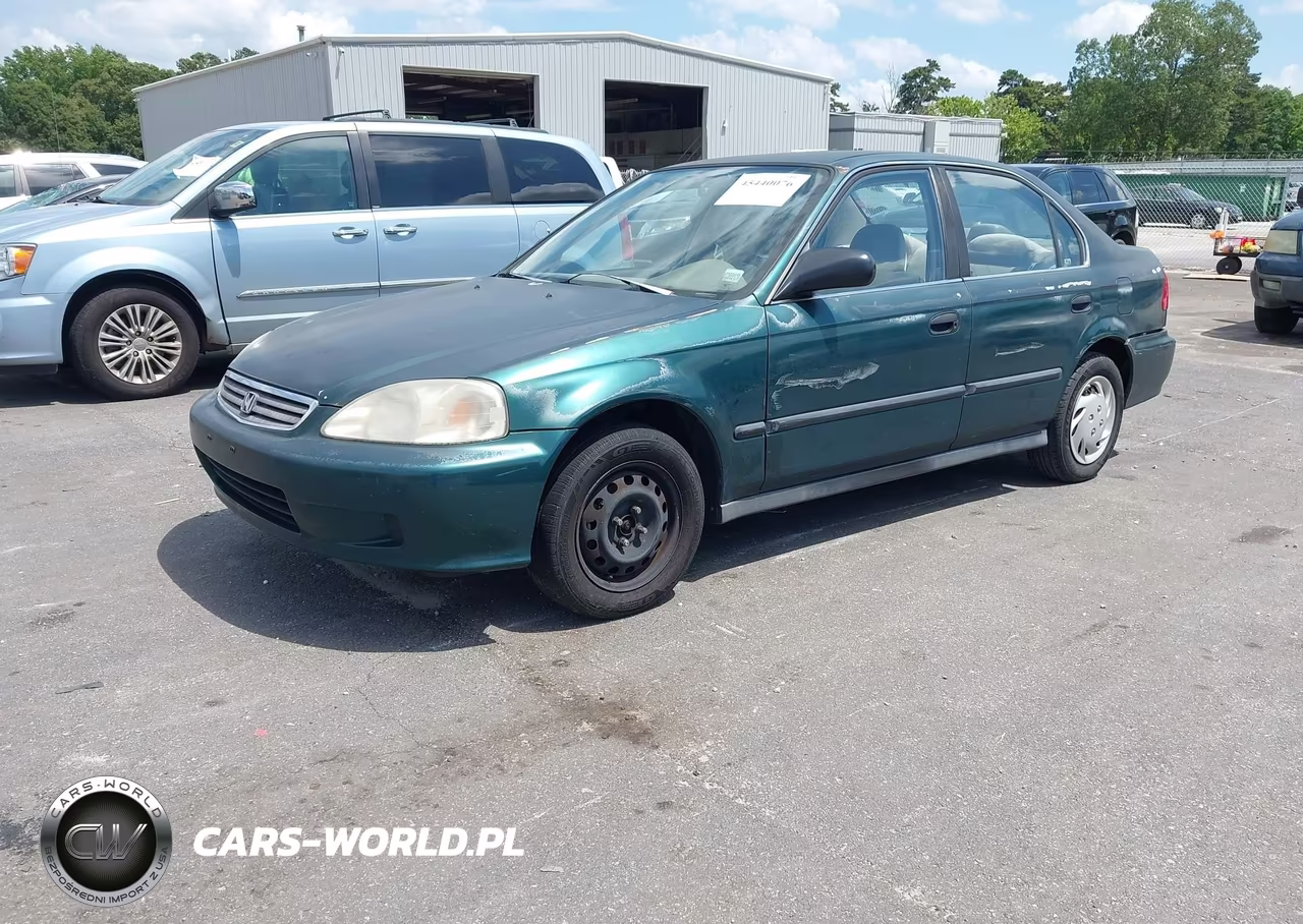 2000 Honda Civic Lx VIN:2HGEJ6671YH504933 - 2