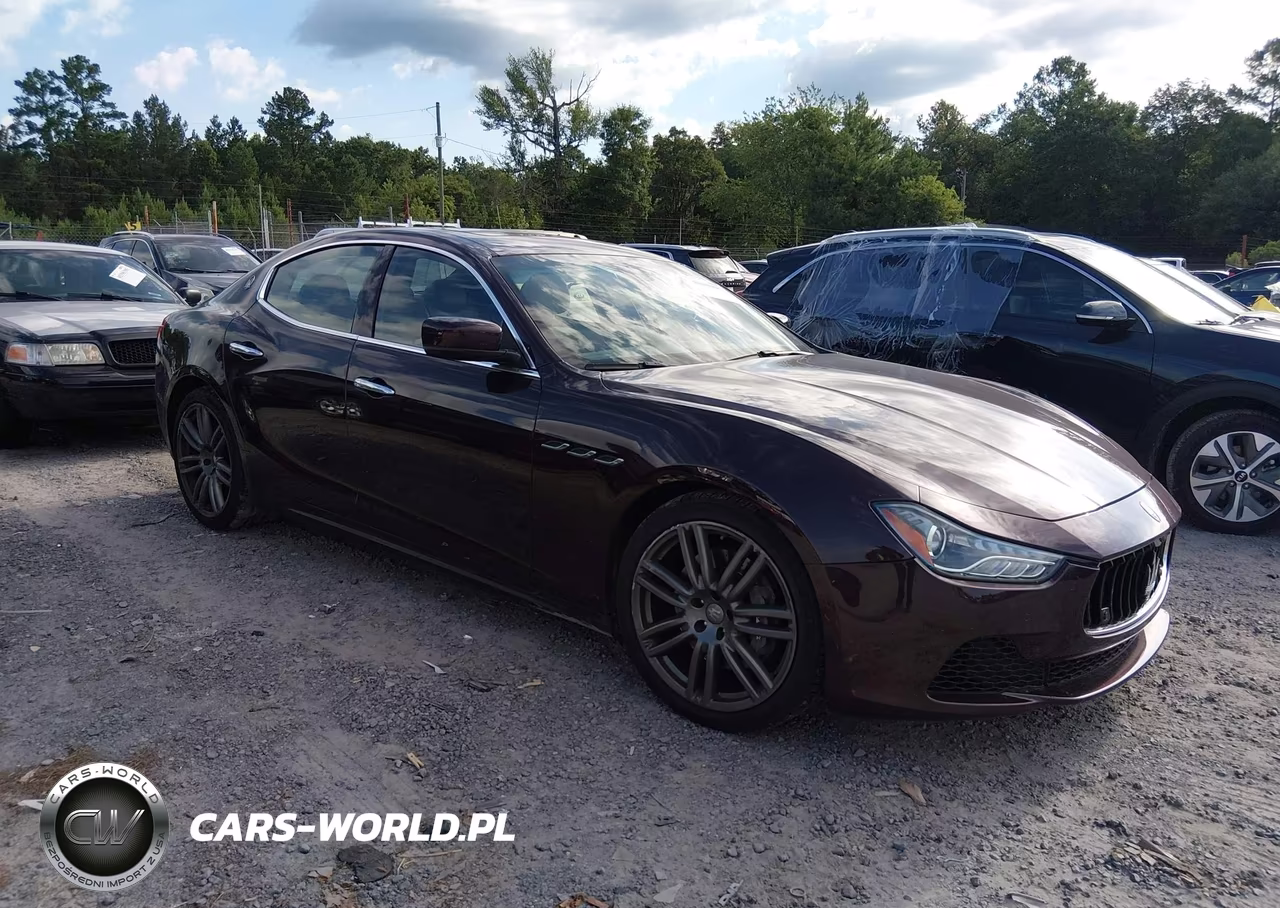 2015 Maserati Ghibli VIN:ZAM57XSA4F1141393 - 1